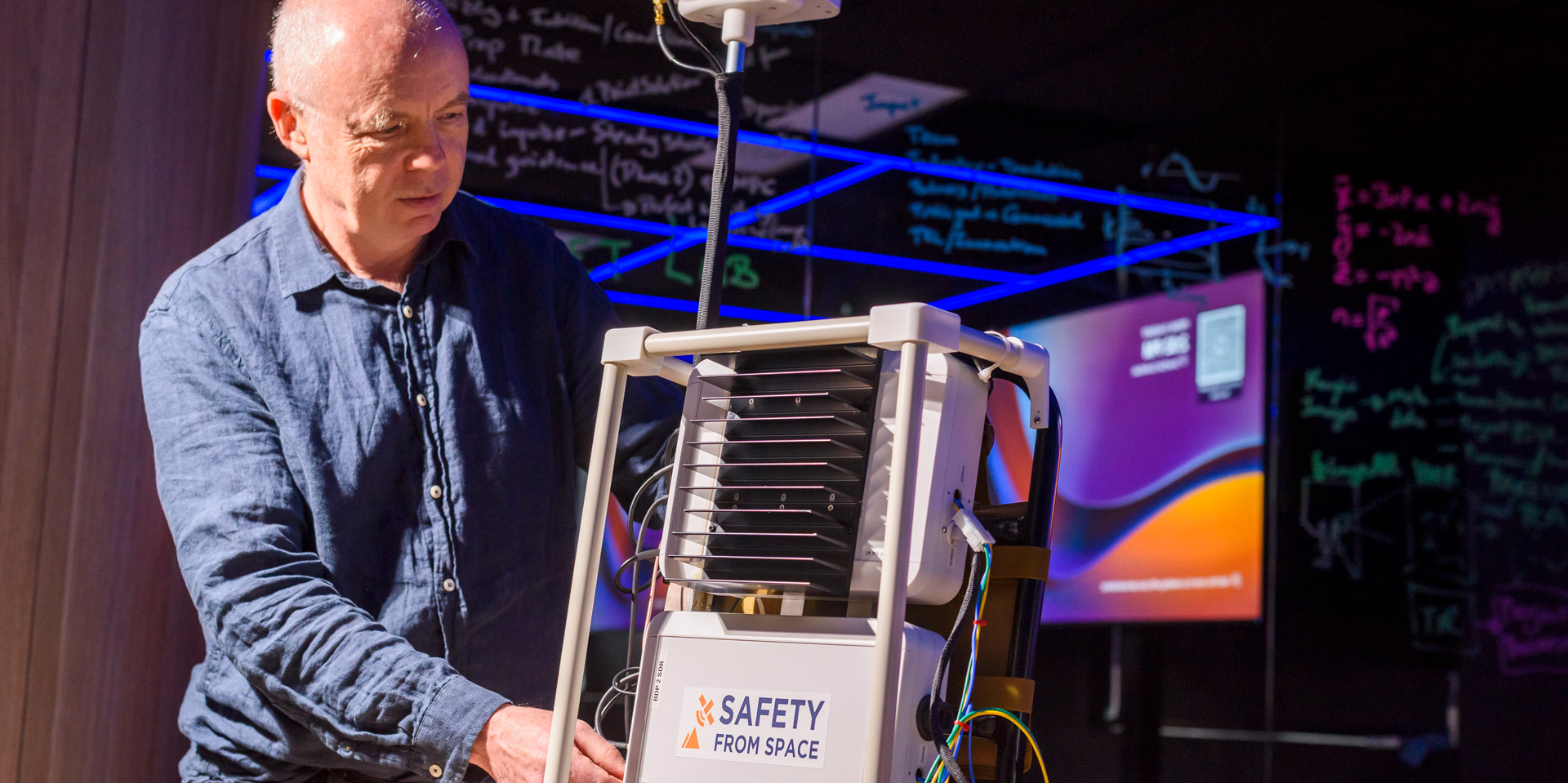 Dr Mark Rice and the LunaSAR project