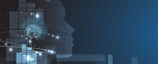 Artificial intelligence concept. Technology background.