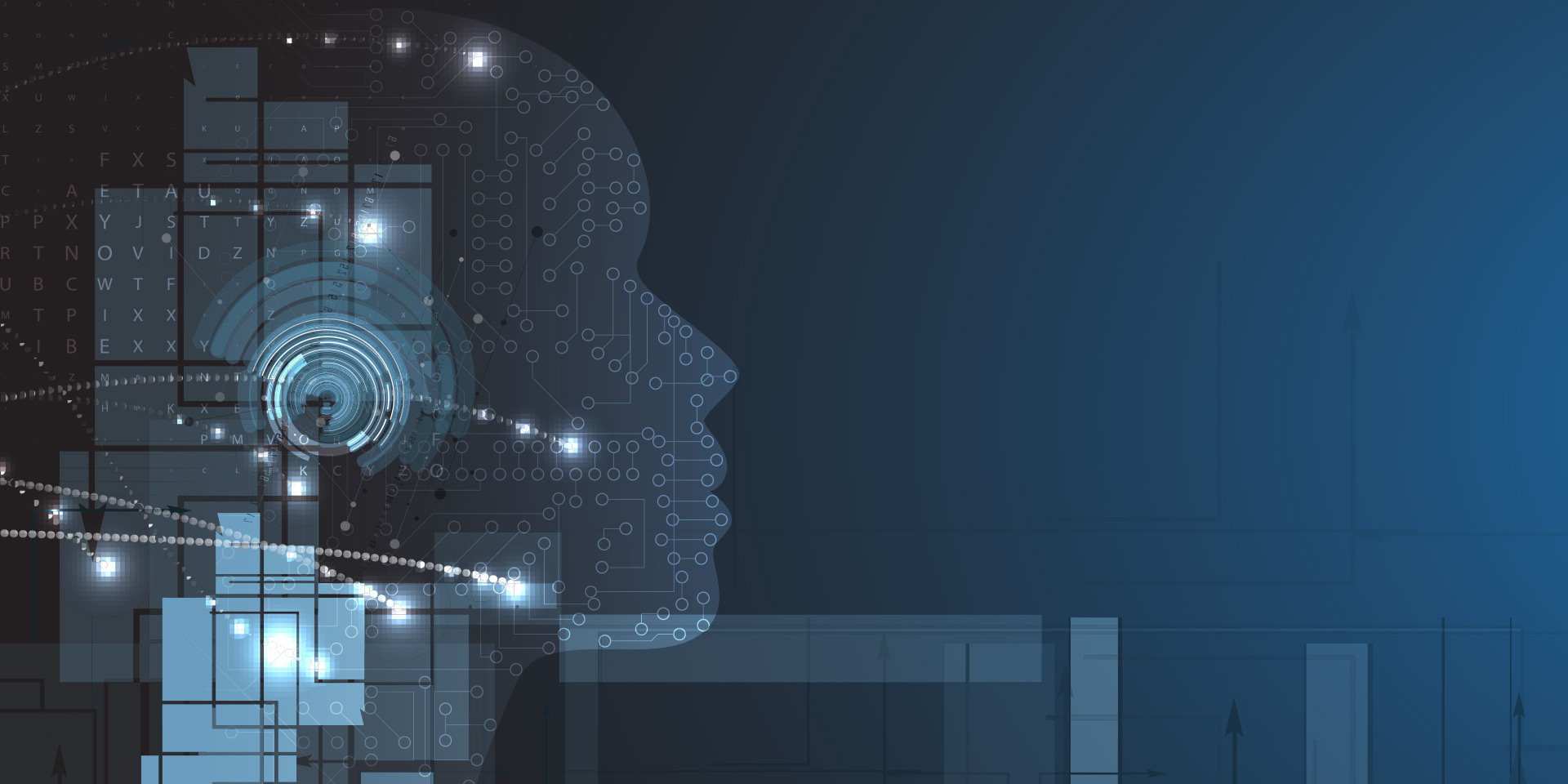 Artificial intelligence concept. Technology background.