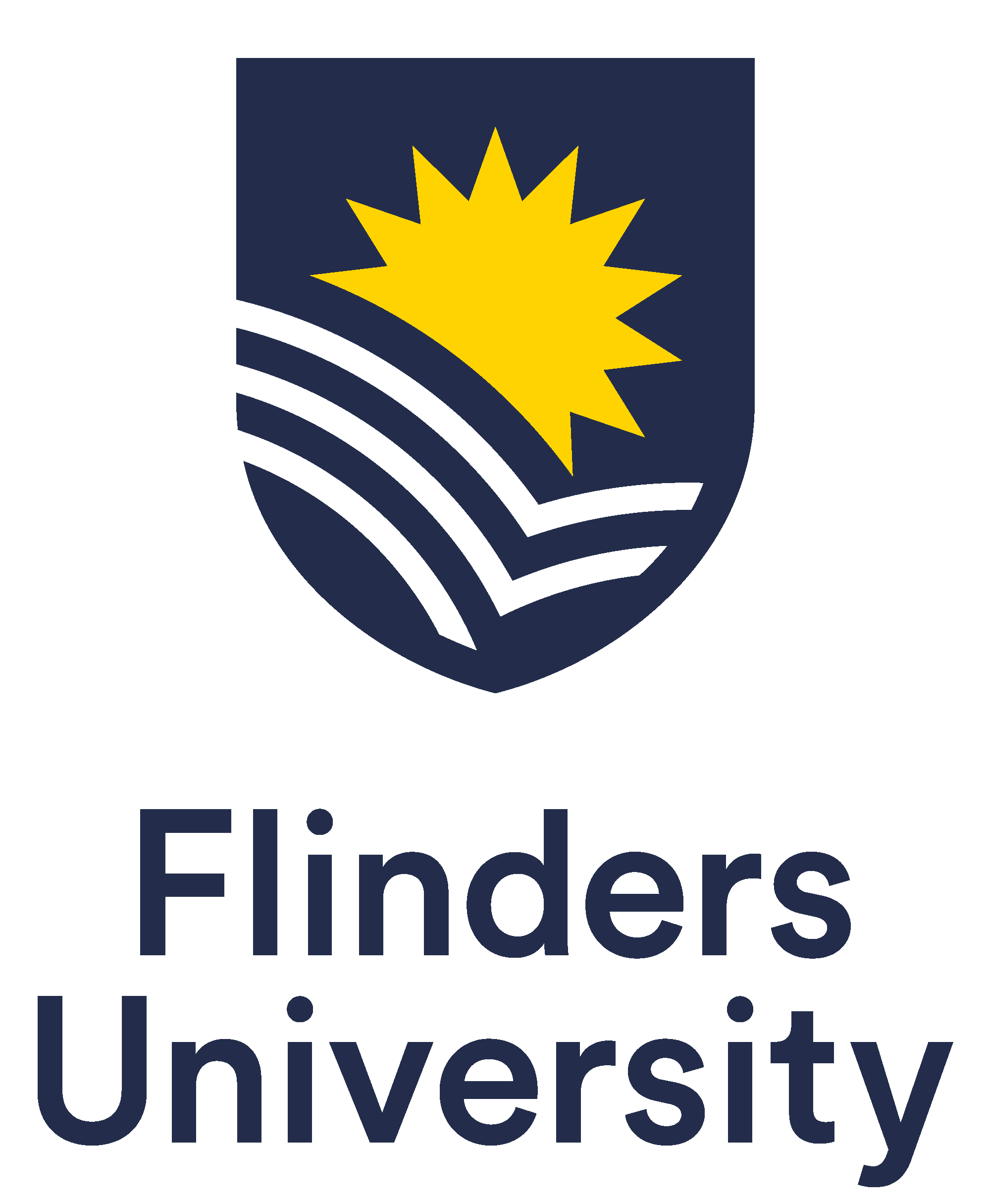 Flinders University stacked logo